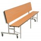 Convertible Mobile Folding Bench Unit